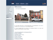 Tablet Screenshot of kanzlei-ghk.de